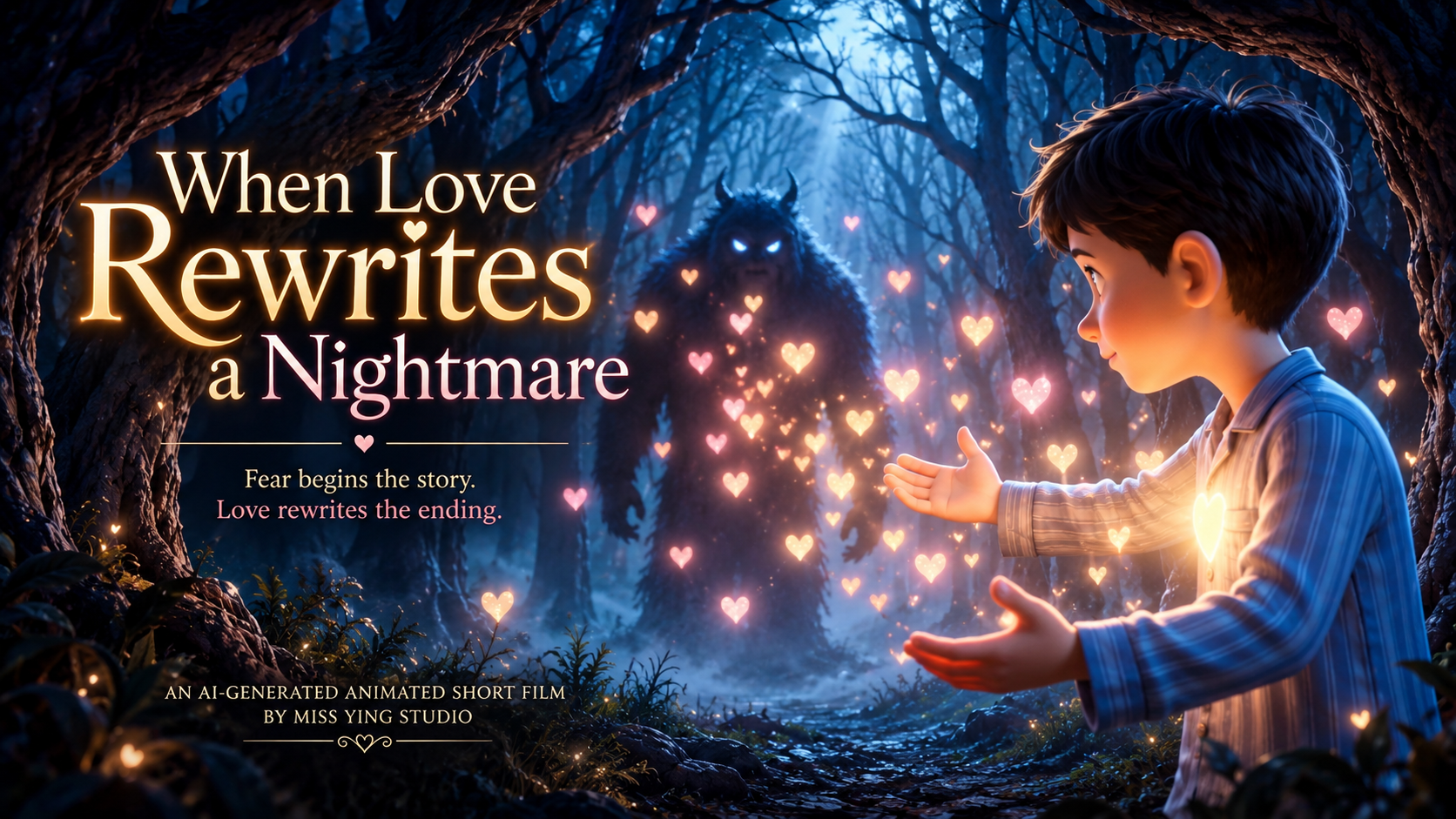 When Love Rewrites a Nightmare cover artwork